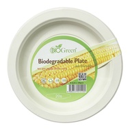 BIOGreen Biodegradable Plate 9" (20s)