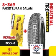 Paket Hemat Ban Luar Dan Dalam Gerobak Angkong Sorong Dorong Lori Arko Artco 300 - 8 ( 13 x 3.00 )