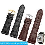 Franck Muller strap Franck Muller leather strap FM watch men's and women's watch strap 22 26MM