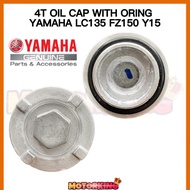 OIL CAP MINYAK 4T WITH ORING YAMAHA LC135 V1-V6 FZ150 Y15 PENUTUP MINYAK ENGINE 4T ANTI LEAKAGE