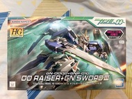 Bandai HG 1/144 00 Raiser + GN Sword III連G-rework水貼