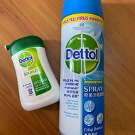 Dettol Spray 450ml + Dettol Squeezy