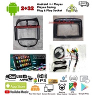PEUGEOT 206 2002 - 2010, PEUGEOT 308 / 408 2007 - 2013 , PEUGEOT 508 android player 9 inch PLUG N PL