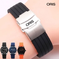 Suitable for ORIS Watch Strap Silicone Strap ORIS Air Diving Culture Series Soft Rubber Bracelet 20m