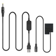 DMW-BLH7E BLH7 Dummy Battery DMW-DCC15 USB Cable for Lumix DMC-GM1 GM5 GF7 GF8 LX9 LX10 LX15 DC-GF9 