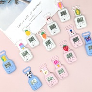 Magnetic cartoon timer Kitchen refrigerator sticker timer Children's mini countdown electronic timer