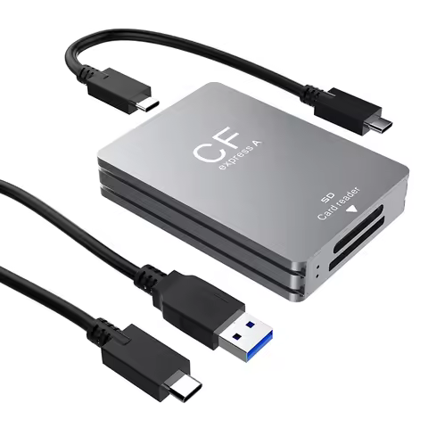 CFexpress Type B Type A Card Reader USB 3.2 10Gbps CF Express Card Reading Type C SD Memory Card Ada