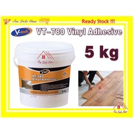 5KG VT-780 VINYL ADHESIVE GLUE Vinyl Adhesive Flooring Glue Gam Lantai vt780 5kg