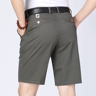 FJ Golf Sports Pants 100% Cotton Shorts Summer Thin Straight Loose Casual Men's