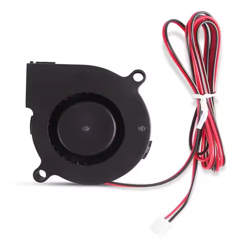 1/2PCS DC 12V 24V 50x50x15mm Cooler 2Pin Turbo Fan 5015 Turbo Blower Radiator for 3D Printer Parts C