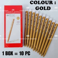 Faber-Castell RX COLOUR Gel Pen 0.7mm (10 in1 Box ) ALLOW TO MIX