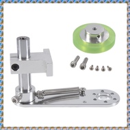 [qingyid002.] 200mm Aluminum Polyurethane Industrial Encoder Wheel Measuring Wheel with Type 20mm Al