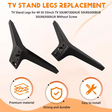 B24A Stand for LG TV Legs Replacement,TV Stand Legs for LG 49 50 55Inch TV 50UM7300AUE 50UK6300BUB 5