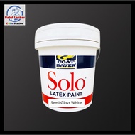 Coat Saver Solo Semi Gloss Latex White - 4 Liters