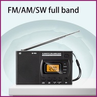 Dual Alarm Clock Radio Am Fm Radio DSP Anti-interference Chip 4-section Telescopic Antenna FM and AM Radio Clear tamsg