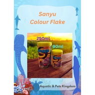 🔥[Ready Stock]🔥SANYU Colour Flake Fish Food (For all Tropical Small Fish Guppy Platy Molly)Makanan I