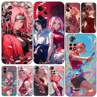 Case For Xiaomi Redmi 12 4G Note 12 5G POCO X5 PRO 5G Phone Cover Sakura Haruno
