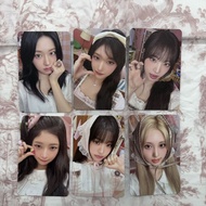 IVE 2026 Desk Calendar Photocard Wonyoung Gaeul Photocard