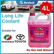 GCP Coolant Long Life Premix 50/50 Pink Color (4L)