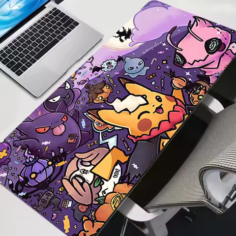 Mouse Pad Gamer Notebook Games Mouse Pad XXL Keyboard Pad Large Mousepad Pokemon Pikachu Mouse Mat d