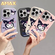 Cartoon Cute Stars Bow Kuromi Phone Casing For Realme 5 5S 5I 6i 7i 2 Pro 11 11X 12X 13 Note 50 60x 
