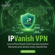 🚀 IPVanish VPN Premium 2026 | Official Account | Unlimited Devices | High Speed & Secure
