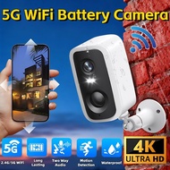 5G WIFI Camera 4K Wireless CCTV Camera Long-Lasting Rechargeable Battery CCTV Camera For Home Outdoo