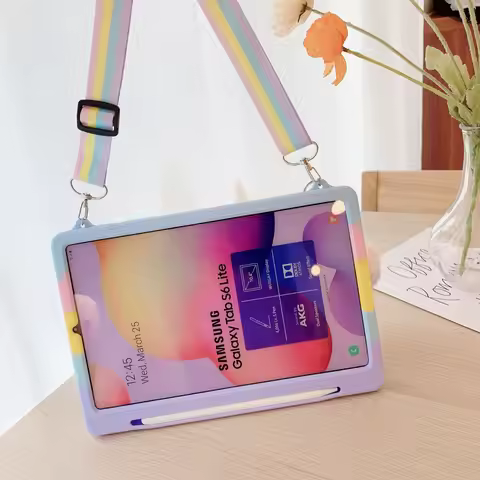 Push It Bubble Silicon Case For Samsung Galaxy Tab S6 Lite 10.4 2024 2020 SM-P620 P625 P610 P615 Cov