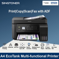 [Singapore Warranty] Epson L5190 Wi-Fi All-in-One Ink Tank Inkjet Printer with ADF replacement L565 