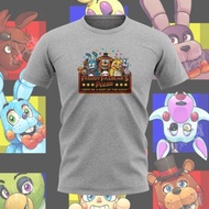 S-5XL Five Night at Freddy's Fnaf T-shirt (microfiber T-shirt) Outdoor T-shirt ROUND NECK COD
