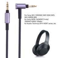 3.5mm Jack Audio Cable Aux Cable Male to Male Earphone Line Cord For Sony WH-1000XM5 XM4 XM3/WH-H900