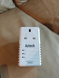 Aztech Homeplug AV 200Mbps 電源線轉接器