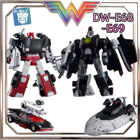New Arrivals Transformation Toys Dr.Wu DW-E68 Gangsters & DW-E69 Rambo DW-E68-E69 2-Pack Set Microma