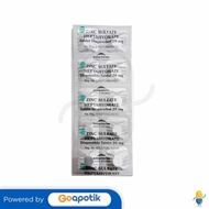 ZINC SULFATE HEPTAHYDRATE KIMIA FARMA 20 MG STRIP 10 TABLET