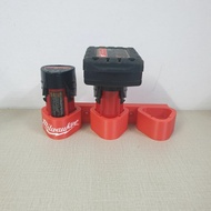 Milwaukee m12 battery mount