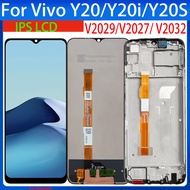 6.51"  For Vivo Y20 V2029 / Y20i V2027 V2032 LCD Display Touch Screen Digiziter Assembly For vivo Y2