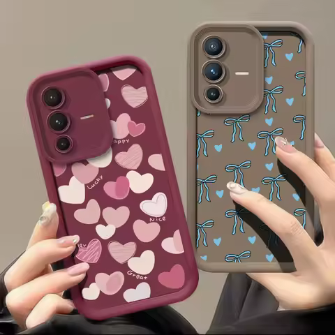 Shockproof Soft Silicone Phone Case For Vivo V60 V25 V30 SE V30E V50 V40 Pro V23E V27 V29E V27 Pro V