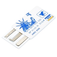 Effortlessly Pick Any Lock - Upgrade to the LOCKMALL 5-Piece Card Type Lock Pick Set Today!