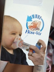 AeroChamber Plus Flow-Vu 兒童哮喘吸藥輔助器