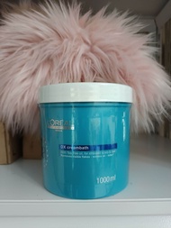 L'OREAL Hair Spa DX creambath ครีมอบไอน้ำบำรุงเส้นผมผสมสารขจัดรังแค  1000 ml.ผลิต 9/01/23 exp 9/01/2