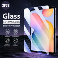 2Pcs For Samsung Galaxy Tab S6 Lite 10.4 2024 P620 P625 Tempered Glass Screen Protector For Samsung Galaxy Tab S9 FE Plus S8 Plus S7 FE A7 A9 Lite A8 S4 S5e