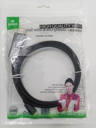 Type-C to HDMI 4k cable 1.5m Type-C 轉 HDMI 4k 綫 1.5m長
可以手機、平板電腦或手提電腦連接到顯示器或電視機，音頻和視頻同步傳輸。
