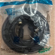 VGA COMPUTER CABLE 3+6C+B+2FERRITE MALE TO MALE  15M
