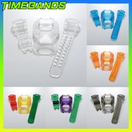 BNB GX56 GXW56 King G Shock Strap Tali Jam Resin Watch Band Jelly Transparent Replacement Accessorie