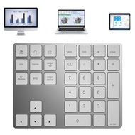 amagogo Bluetooth 3.0 Numeric Keypad Financial Accounting 34 Keys Keyboard for PC