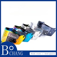 HYS    LS2 THUNDER Motorcycle Helmet Visor LS2 FF805 Transparent Chrome Red Extra Shield