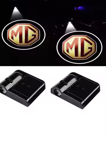 2PCS 2PCS Car Door HD LED Lamp Projector Courtesy Welcome Light For MG ZR ZS HS GS GT EZS MG3 MG5