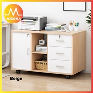MIZONA 90CM Home Office Filing Cabinet Shelf Minimalist Organizer Storage Cabinet