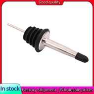 12Pcs Stainless Steel Spirit Bottle Speed Pourers Olive Oil Wine Pourer with Rubber Dust Caps