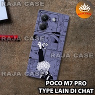 Rubber Softcase poco M7 PRO /RC43 ANIME motif/case poco M7 PRO/casing poco M7 PRO/silicone poco M7 P